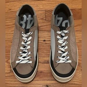 P448 Men's Suede “John Sable” Sneakers, Size 45